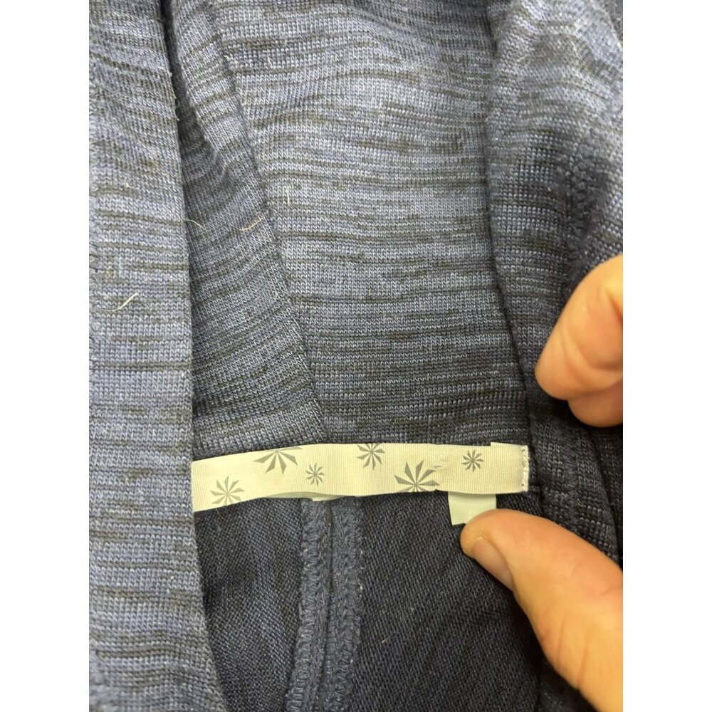 Athleta Hoodie Jacket‎ Womens M Blue Full Zip Stretch Athletic Casual Pockets - Picture 2 of 6